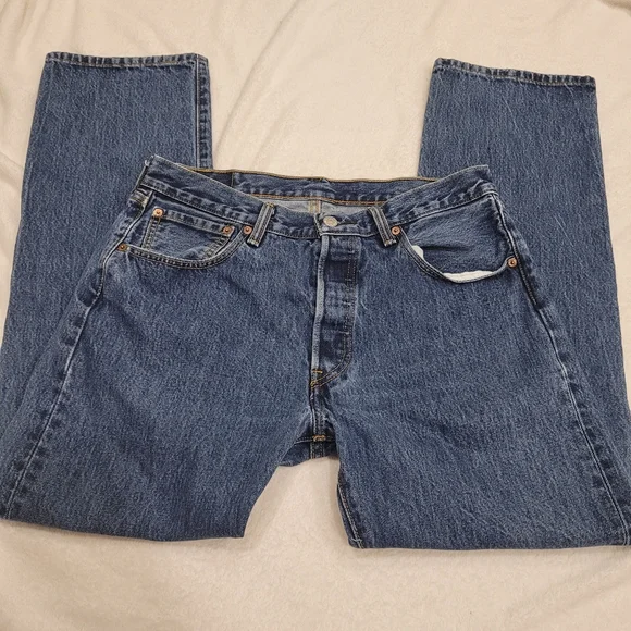 💥HP💥 LEVI'S 501 Men's jeans 33x30 - Picture 4 of 9